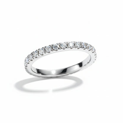 Bague Mariage Moissanite D Color VVS1 - Constance
