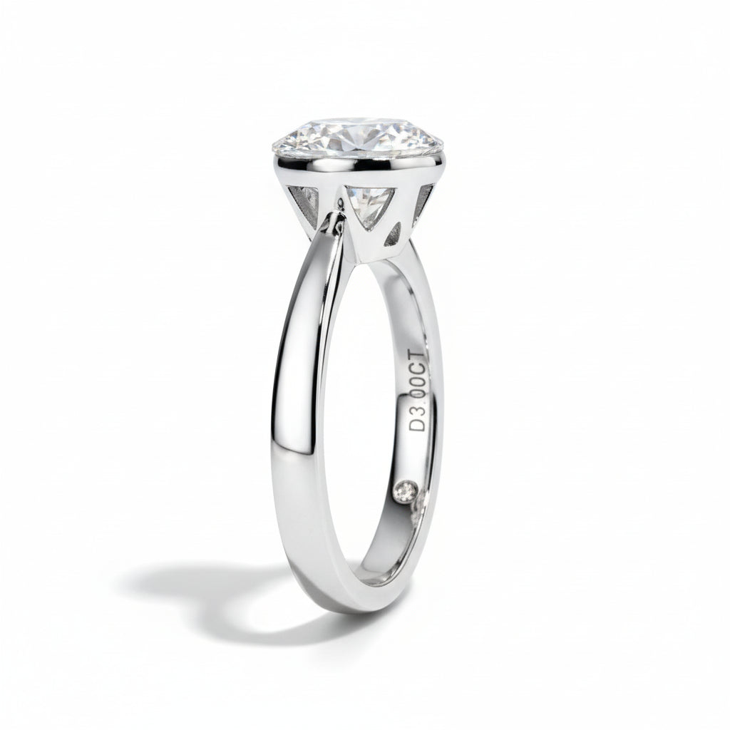 Bague de Fiançailles Femme Moissanite D Color VVS1 - Thea