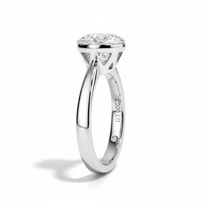 Bague de Fiançailles Femme Moissanite D Color VVS1 - Thea