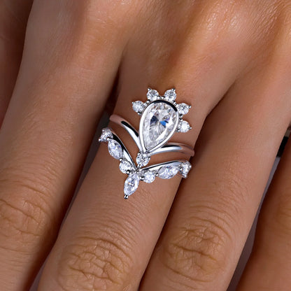 Bague de Fiançailles Femme Moissanite D Color VVS1 - Zazi