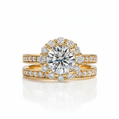 Bague de Fiançailles Femme Moissanite D Color VVS1 - Aélys
