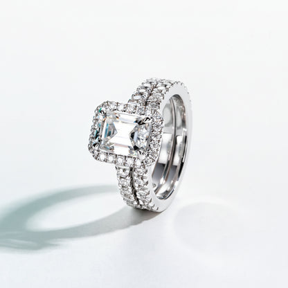 Bague de Fiançailles Moissanite D Color VVS1 - Barbara