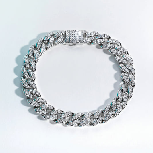 Bracelets Femme Moissanite D Color VVS1 - Hip Hop