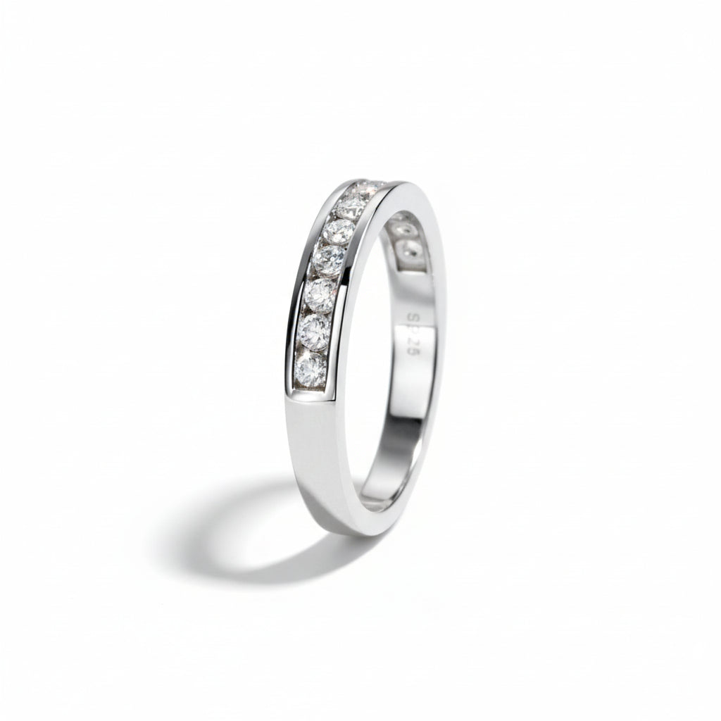 Bague de Mariage Femme Moissanite D Color VVS1 - Claire