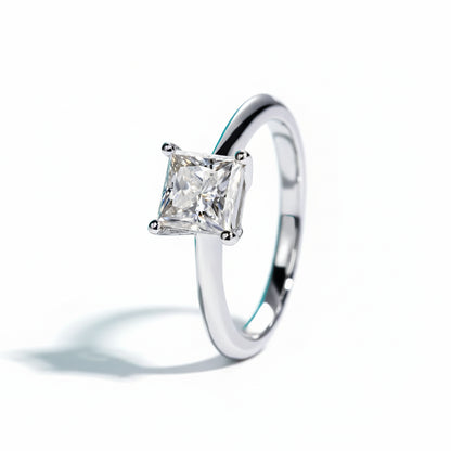 Bague de Fiançailles Moissanite D Color VVS1 - Dahlia