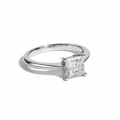 Bague de Fiançailles Moissanite D Color VVS1 - Dahlia