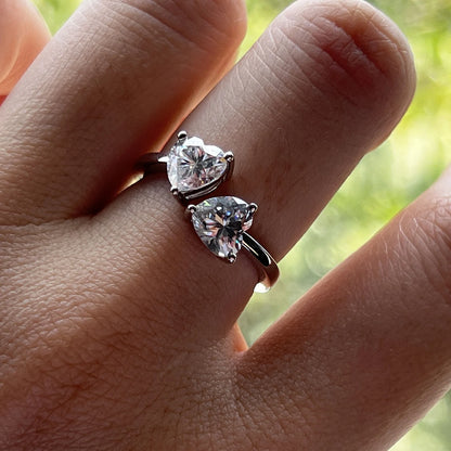 Bague de Fiançailles Moissanite D Color VVS1 - Nina