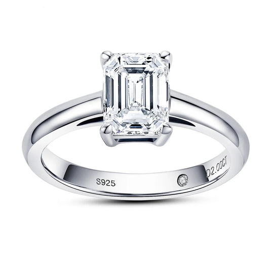 Bague de Fiançailles Femme Moissanite D Color VVS1 - Margaux