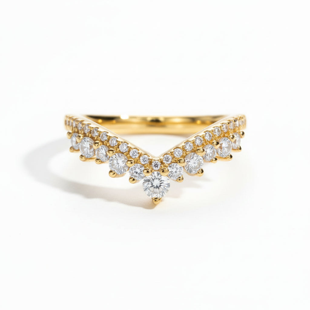 Bague Mariage Moissanite D Color VVS1 - Louise