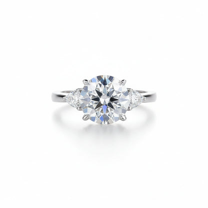 Bague de Fiançailles Moissanite D Color VVS1 - Aglaia
