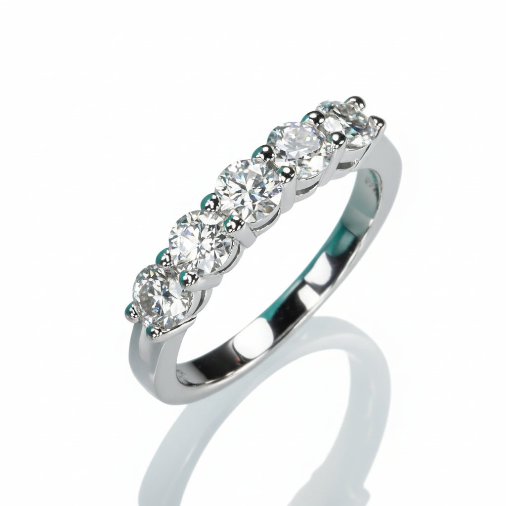 Bague Mariage Moissanite D Color VVS1 - Paola