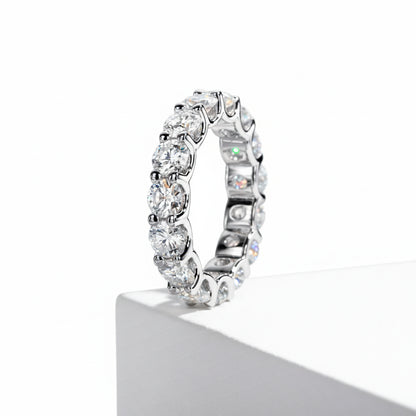 Alliance de Mariage Femme Moissanite D Color VVS1 - Juliette