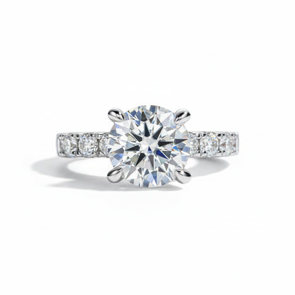 Bague de Fiançailles Femme Moissanite D Color VVS1 - Alix