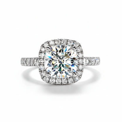 Bague de Fiançailles Femme Moissanite D Color VVS1 - Jade