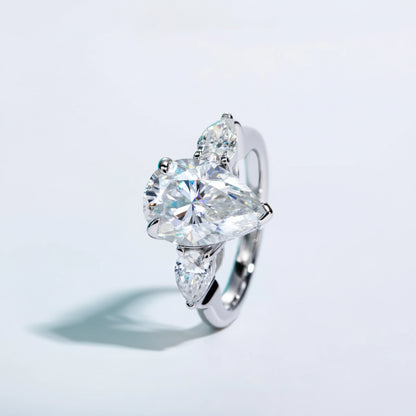 Bague de Fiançailles Moissanite D Color VVS1 - Ana