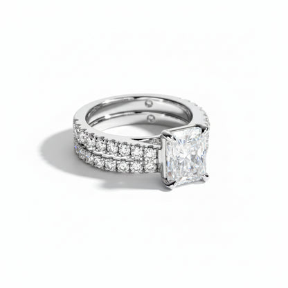 Bague de Fiançailles Moissanite D Color VVS1 - Amandina
