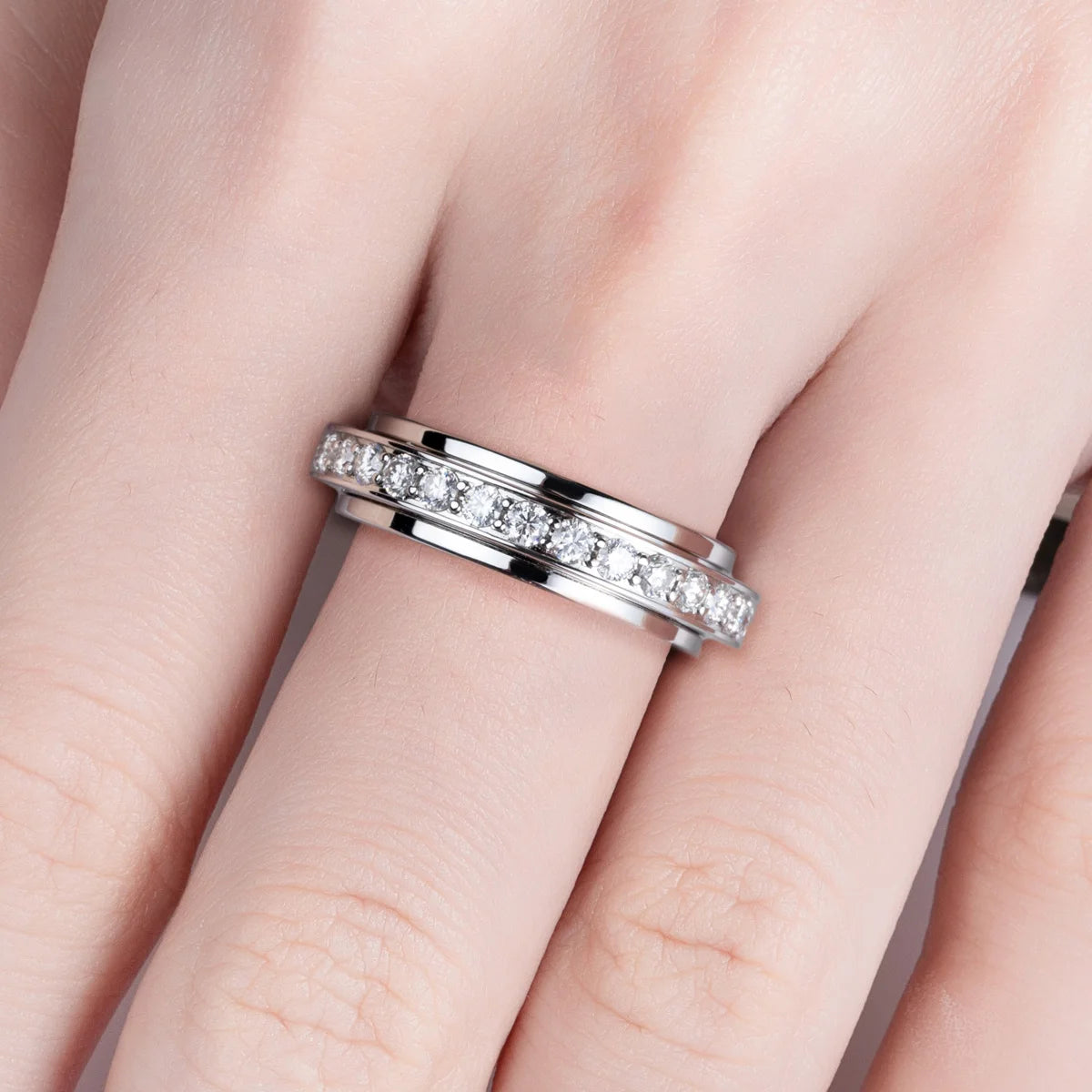 Bague de Mariage Moissanite D Color VVS1 - Mia