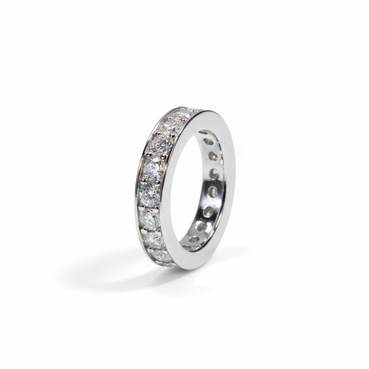 Bague de Mariage Femme Moissanite D Color VVS1 - Inès