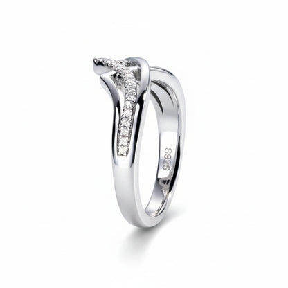 Bague de Mariage Femme Moissanite D Color VVS1 - Liv