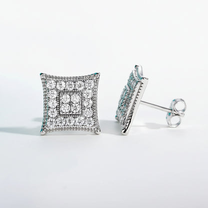 Boucles D'oreilles Moissanite D Color VVS1 - Erell