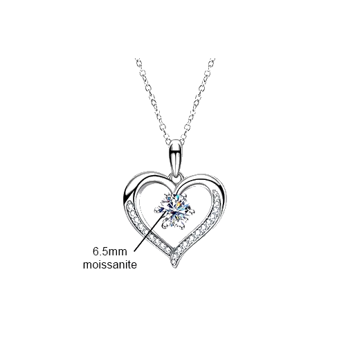Colliers Femme Moissanite D Color VVS1 - Pénélope