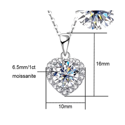Pendentifs Moissanite D Color VVS1 - Alessia