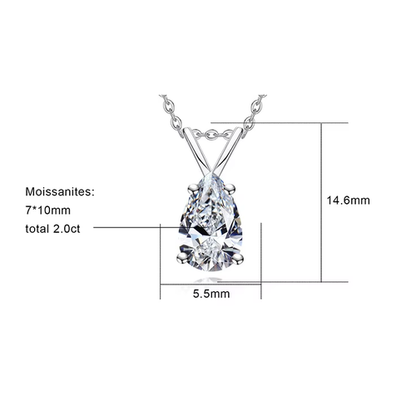 Pendentifs Moissanite D Color VVS1 - Olympia