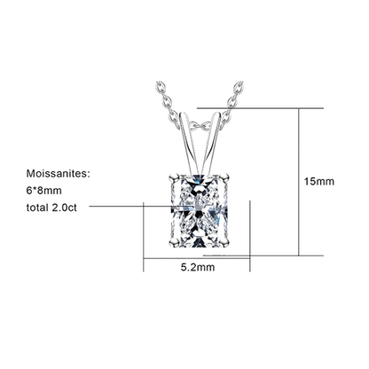 Colliers Moissanite D Color VVS1 - Mila
